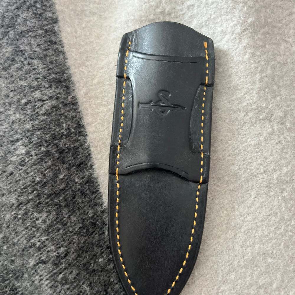 Diomedes industries x carry 748 leather belt sheath